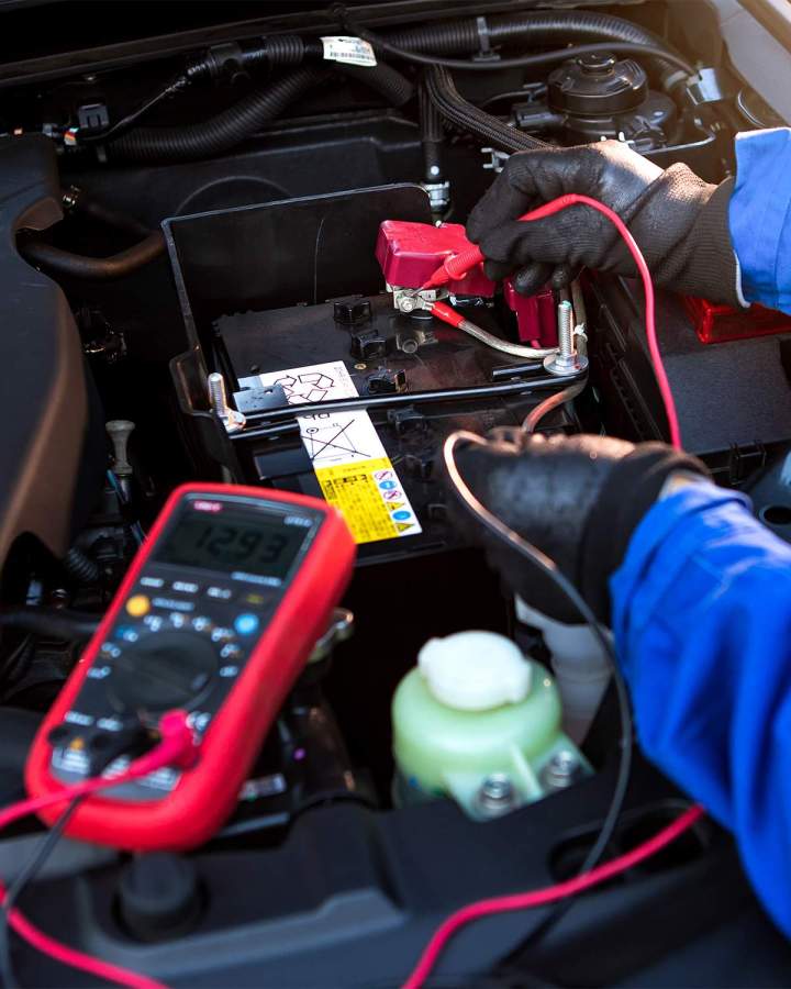 Contrôle batterie Le Lorrain